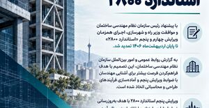 تمدید اجرای همزمان ویرایش چهارم و پنجم استاندارد ۲۸۰۰
